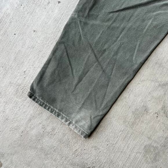 Vintage Y2K Carhartt green double knee work wear carpenter pants - Picture 8 of 8